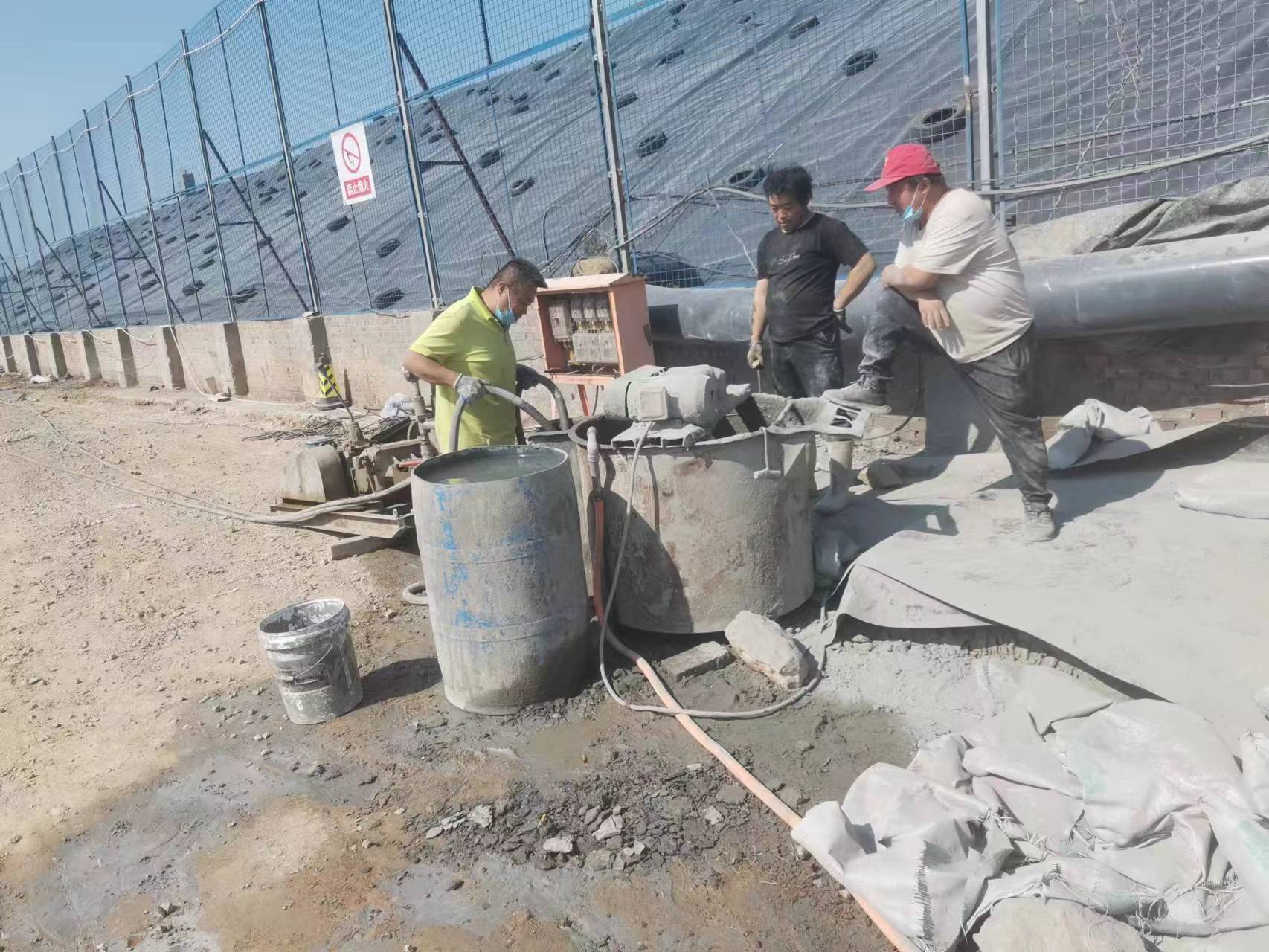 金湖袖阀管注浆